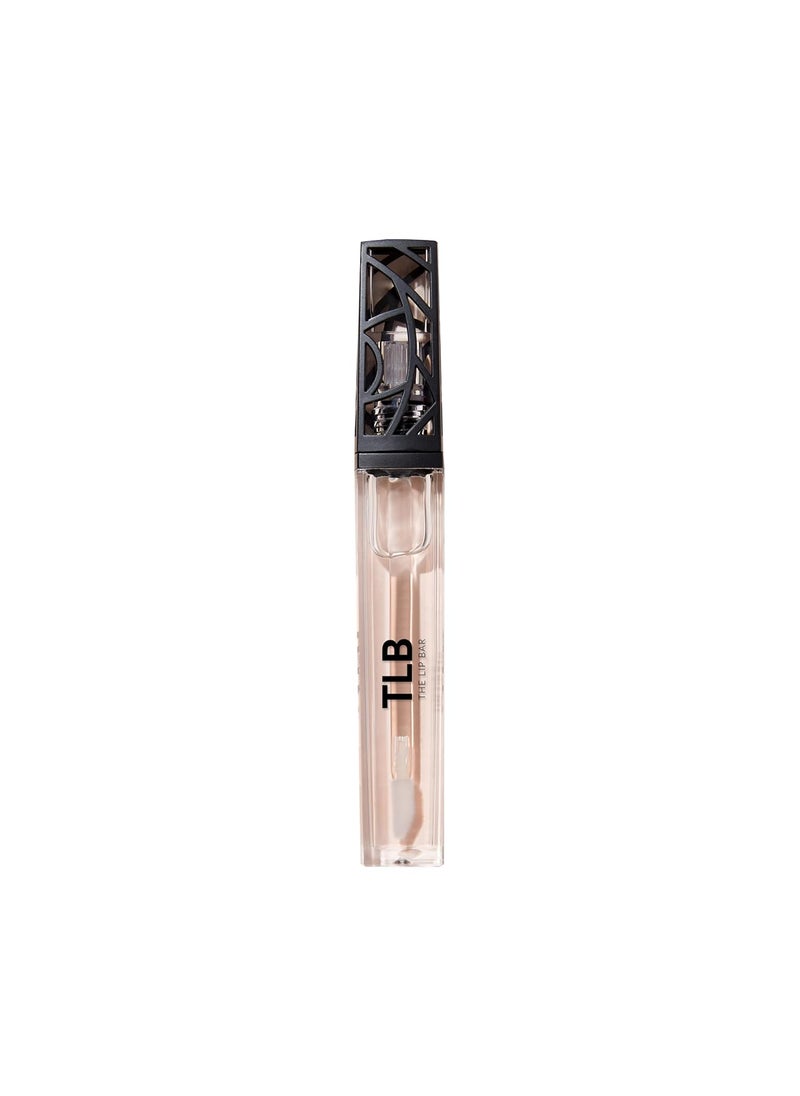 The Lip Bar Vegan NonSticky Lip Gloss with Hydrating Shea Butter for a Lightweight High Shine Finish Minimalist  Clear