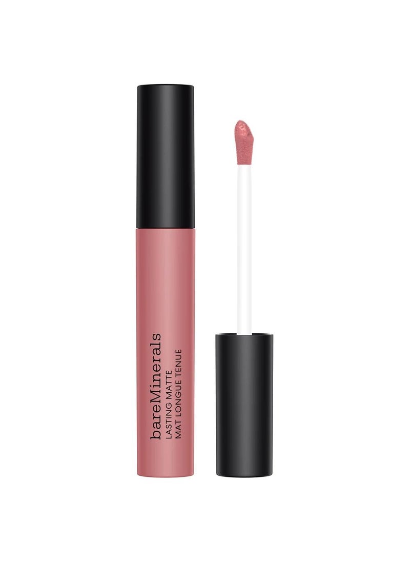 bareMinerals Mineralist Lasting Matte Liquid Lipstick for Women, Velvet Matte Finish, All-Day Wear, Weightless, Non-Drying Formula, Talc-Free Lipstick