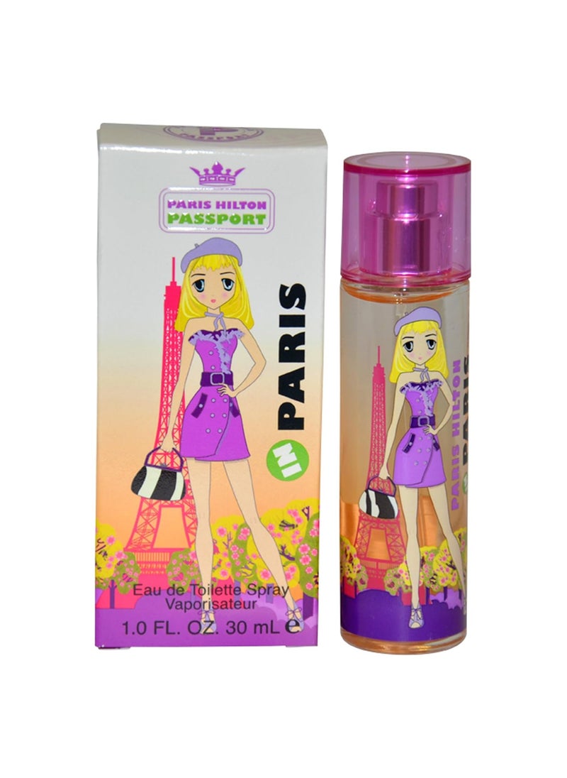 Passport Paris Eau-de-toilette Spray Women by Paris Hilton, 1 Ounce