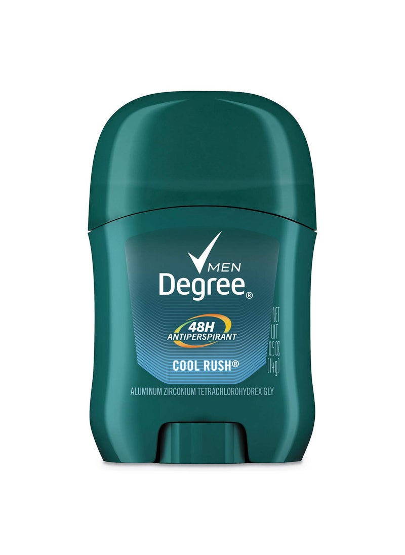 Degree Men Ultra Dry Invisible Stick Anti-Perspirant & Deodorant, Cool Rush 0.5 oz ( Pack of 36)