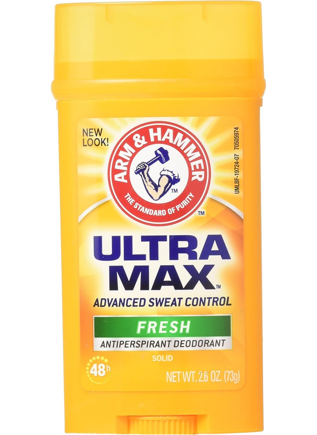 Arm & Hammer Ultra Max Fresh Scent Solid Antiperspirant Deodorant 2.6 oz (Pack of 6)
