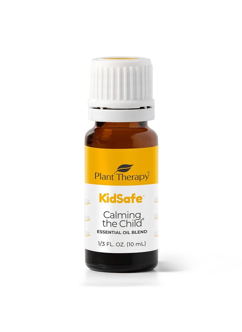 Plant Therapy KidSafe Calming The Child Essential Oil Blend - Relaxing and Soothing Blend 100% Pure, KidSafe, Undiluted, Natural Aromatherapy, Therapeutic Grade 10 mL (1/3 oz)