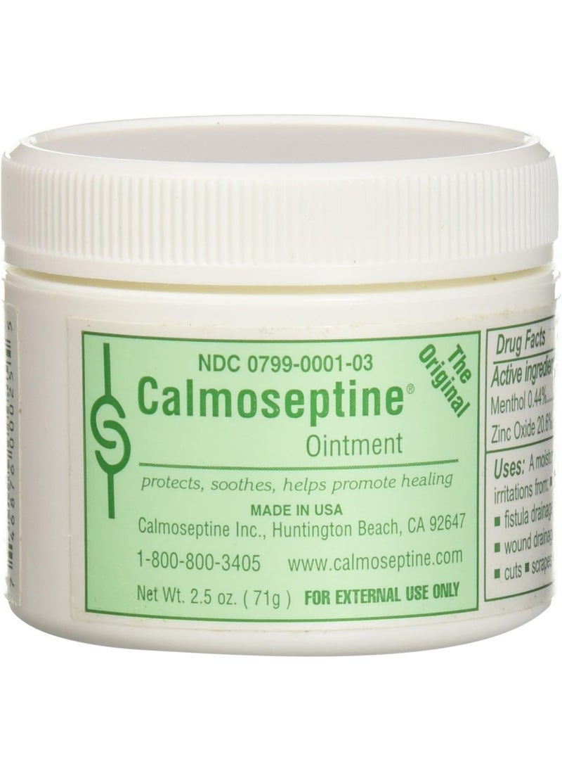 Calmoseptine Diaper Rash Ointment Jar, 6 Count