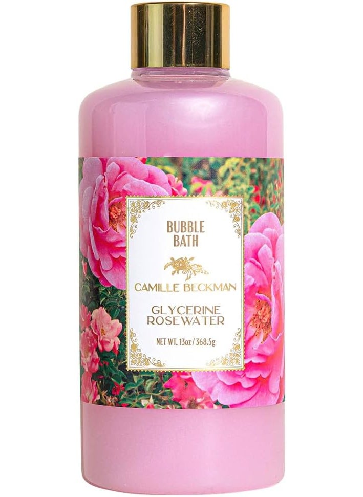 Camille Beckman Bubble Bath Glycerine Rosewater 13 Ounce