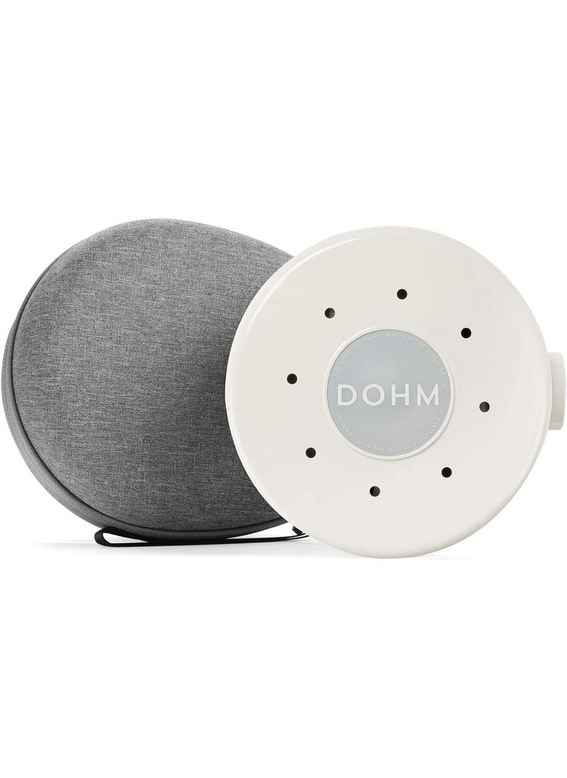YOGASLEEP Dohm Classic + Travel Case Bundle, White, 1 Count, (BND1029)