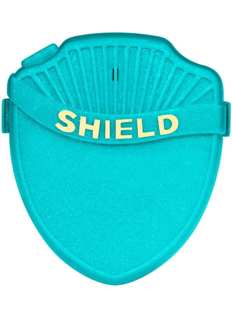 Shield Max Bedwetting Enuresis Alarm for Boys and Girls with 8 Loud Loud Tones, Light and Vibration. Full Featured Bedwetting Alarm for Deep Sleepers to Stop Nighttime Bedwetting, Teal