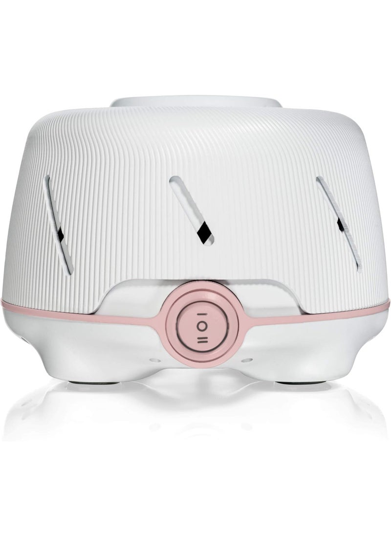 Yogasleep Dohm (White,Pink) The Original White Noise Machine, Relaxing Natural Sound From a Real Fan, Noise Cancelling For Office Privacy, Sleep Aid For Adults & Baby, Travel Size Pink Noise Machine