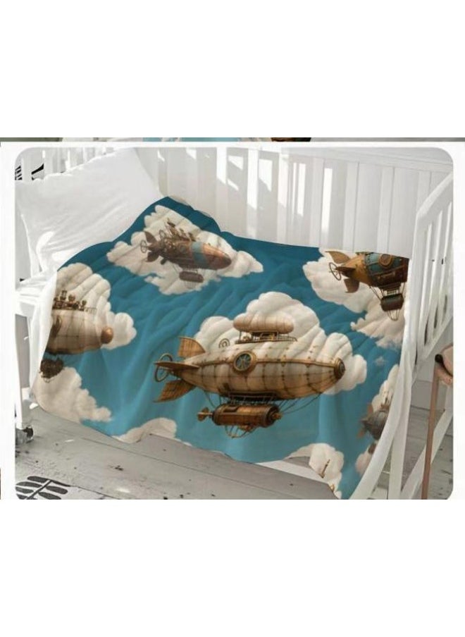 Flannel thin blanket (warm and comfortable, suitable for sleep, gaming, dust removal and sandproof) 150cm*200cm - 236