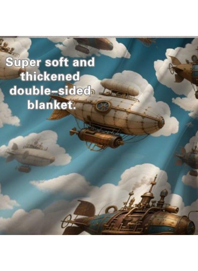 Flannel thin blanket (warm and comfortable, suitable for sleep, gaming, dust removal and sandproof) 150cm*200cm - 236