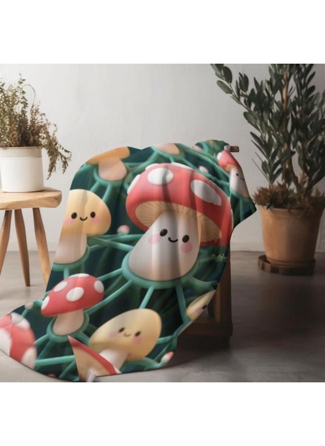 Children's or student cartoon flannel thin blanket (warm and comfortable, suitable for sleep, games) 100cm*150cm - 654