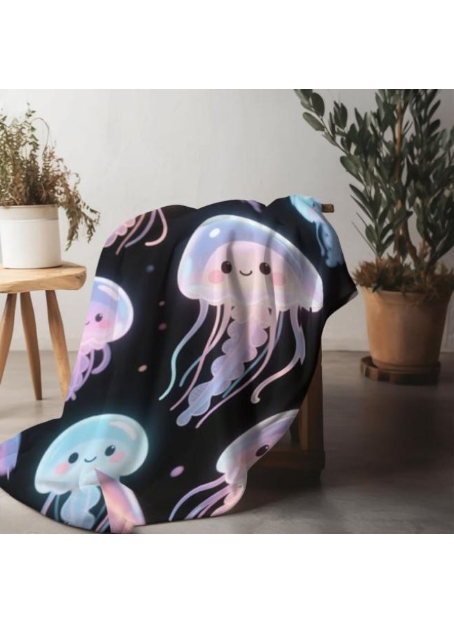 Children's or student cartoon flannel thin blanket (warm and comfortable, suitable for sleep, games) 100cm*150cm - 427