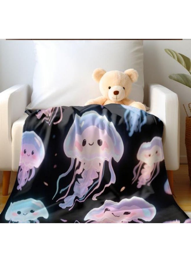 Children's or student cartoon flannel thin blanket (warm and comfortable, suitable for sleep, games) 100cm*150cm - 427