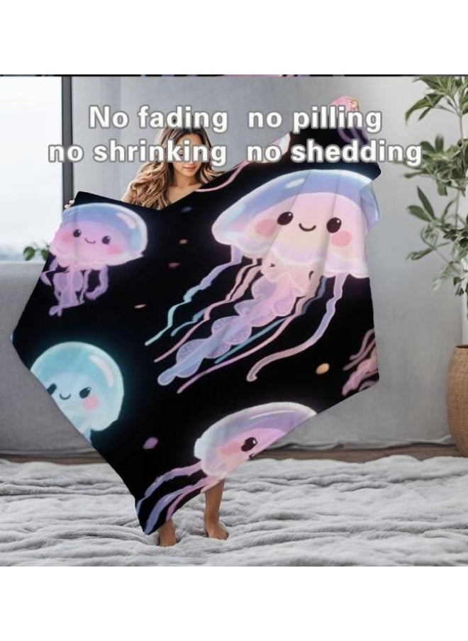 Children's or student cartoon flannel thin blanket (warm and comfortable, suitable for sleep, games) 100cm*150cm - 427