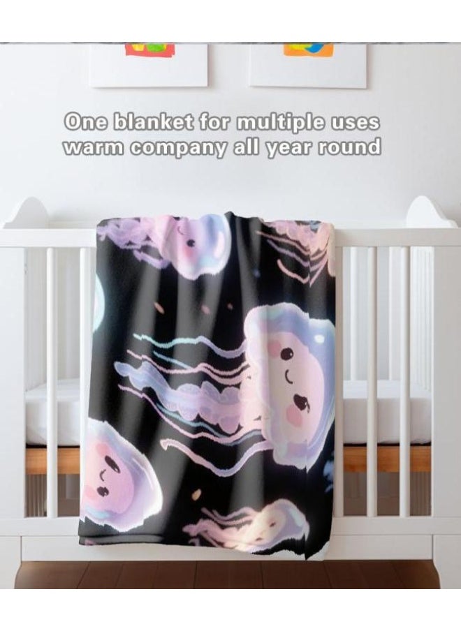 Children's or student cartoon flannel thin blanket (warm and comfortable, suitable for sleep, games) 100cm*150cm - 427