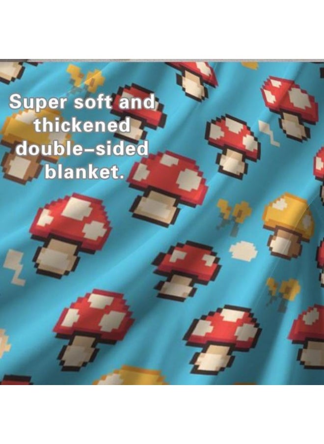 Children's or student cartoon flannel thin blanket (warm and comfortable, suitable for sleep, games) 100cm*150cm - 812