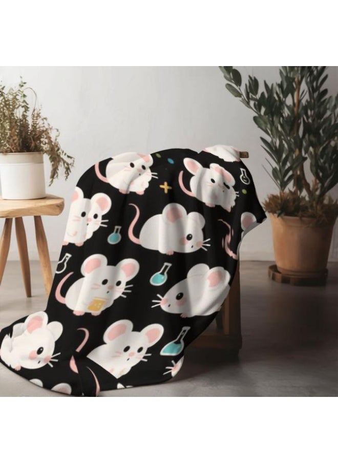 Children's or student cartoon flannel thin blanket (warm and comfortable, suitable for sleep, games) 100cm*150cm - 817