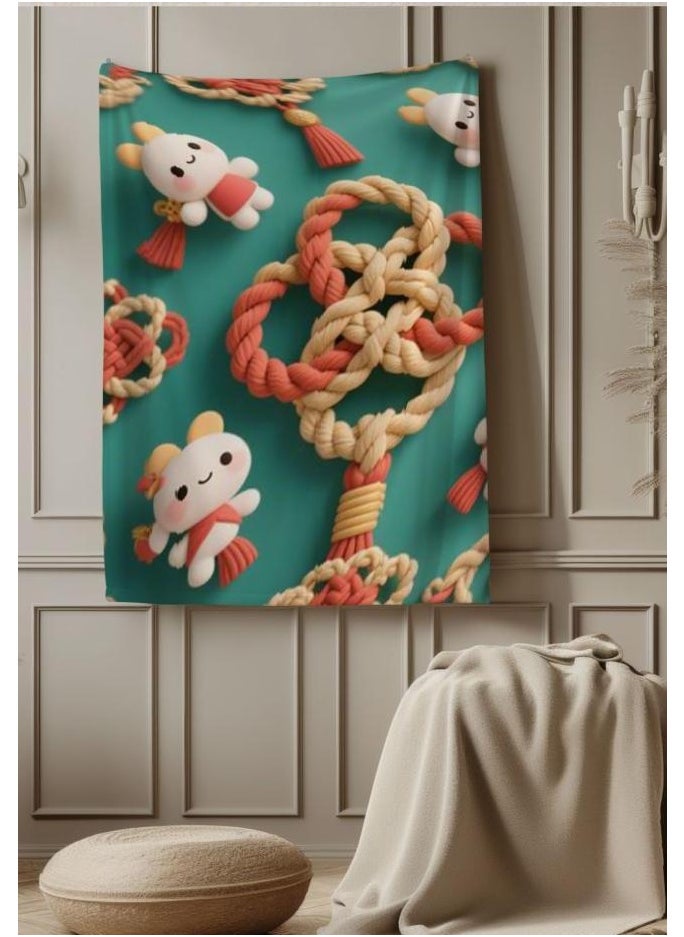 Children's or student cartoon flannel thin blanket (warm and comfortable, suitable for sleep, games) 100cm*150cm - 21