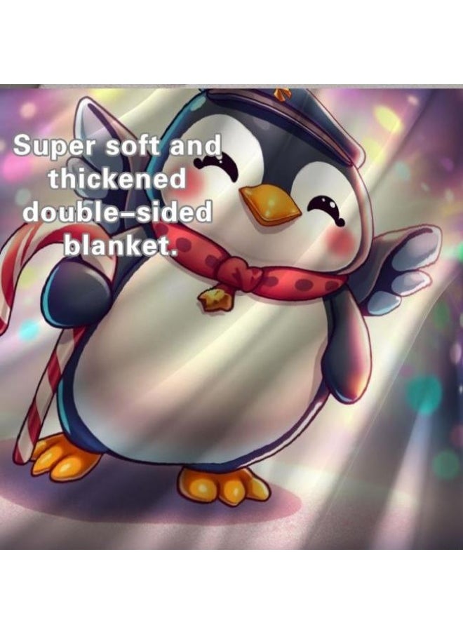 Children's or student cartoon flannel thin blanket (warm and comfortable, suitable for sleep, games) 100cm*150cm - 24