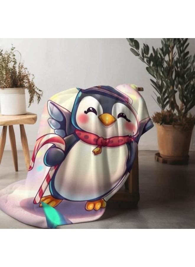 Children's or student cartoon flannel thin blanket (warm and comfortable, suitable for sleep, games) 100cm*150cm - 24