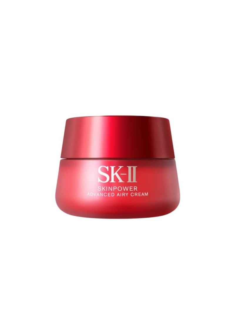 SK-II SKINPOWER Airy Face Cream - Anti Aging Wrinkle Cream for Oily & Dry Skin - Antioxidant-Rich Formula to Help Protect Skin While Improving Firmness & Elasticity (2.7 oz)