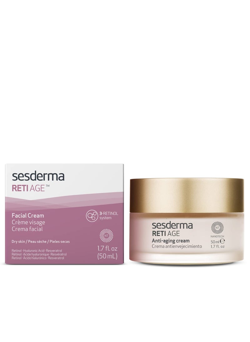 Sesderma RETI AGE Anti-Aging Cream, 1.7 fl oz