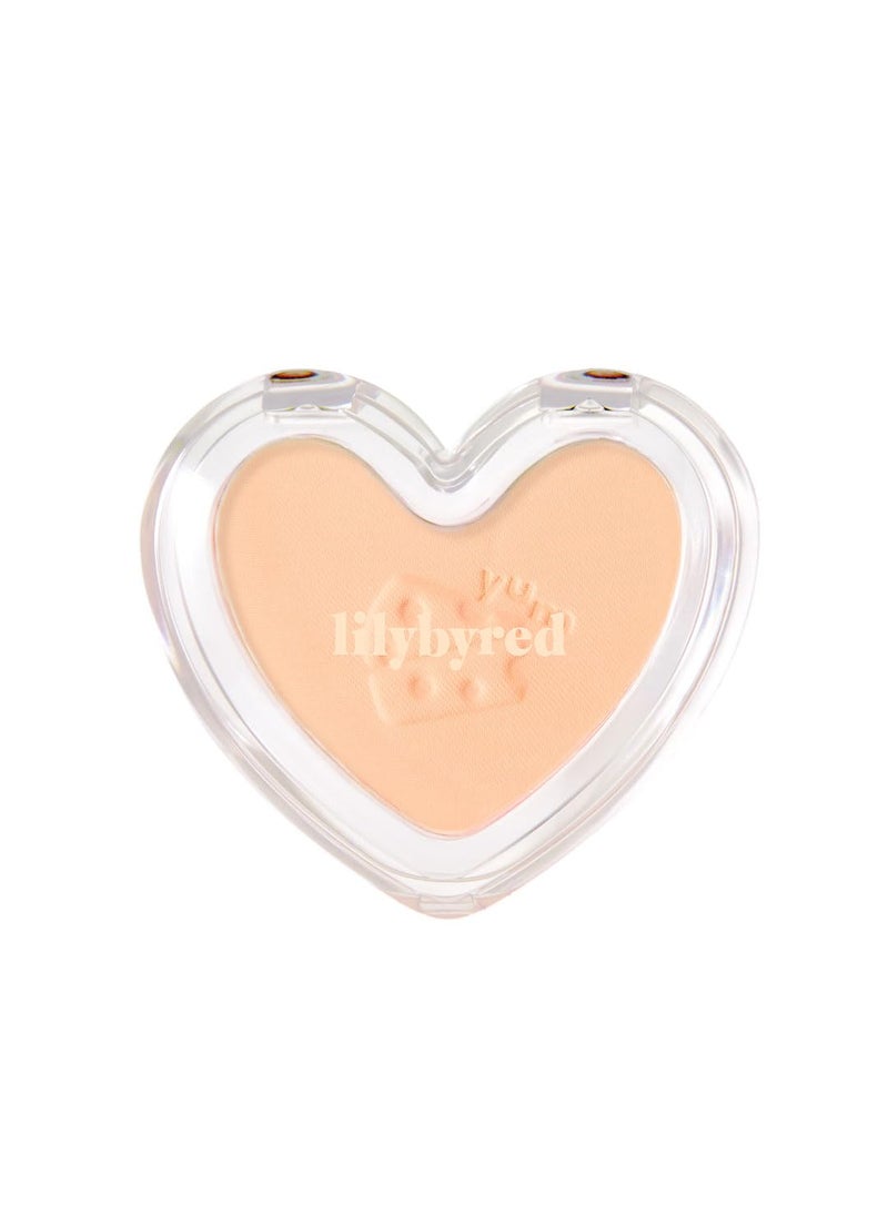 Lilybyred Love Beam Blur Cheek - Soft Blurring Powder Blush with Moody Pastel Colors, Nourishing Formula for a Flawless Radiant Look, K-Beauty (03_Blurry Cheddar)