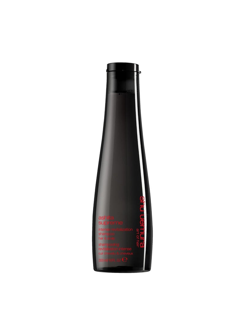 Shu Uemura Ashita Supreme Strengthening Shampoo For Damaged Hair - Prevents Breakage and Enhances Shine, Gently Cleanses to Remove Product Buildup
