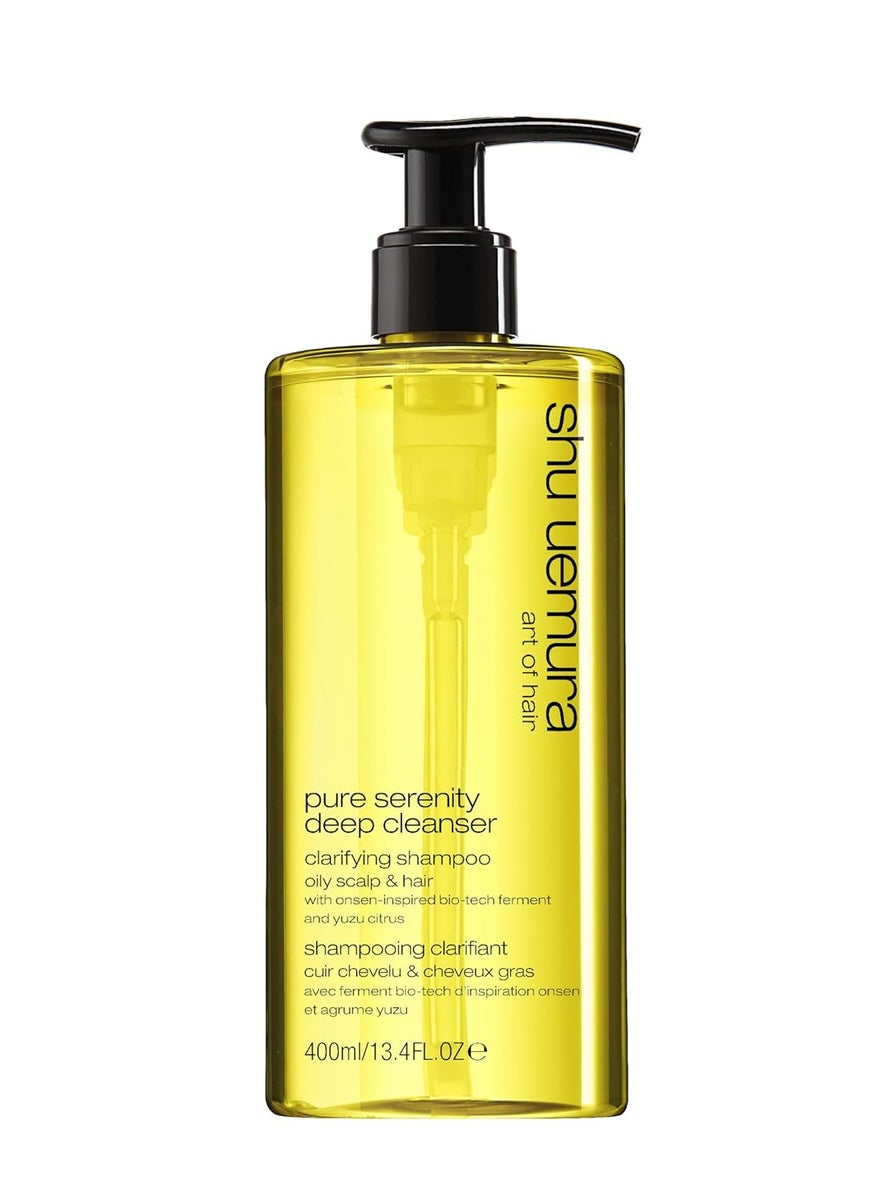 Shu Uemura Pure Serenity Clarifying Shampoo - Removes Dirt and Product Buildup, Balances and Removes Excess Oil