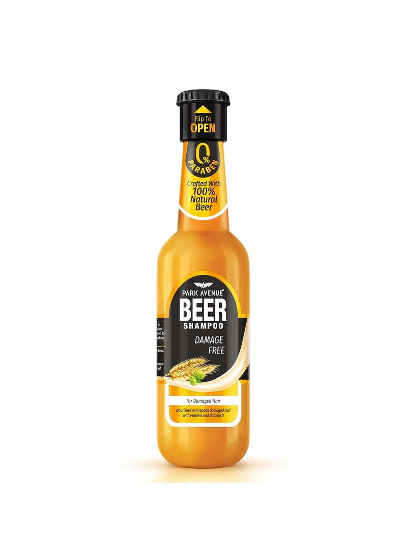 Park Avenue Damage Free Hair Beer Shampoo For Men, 180ml