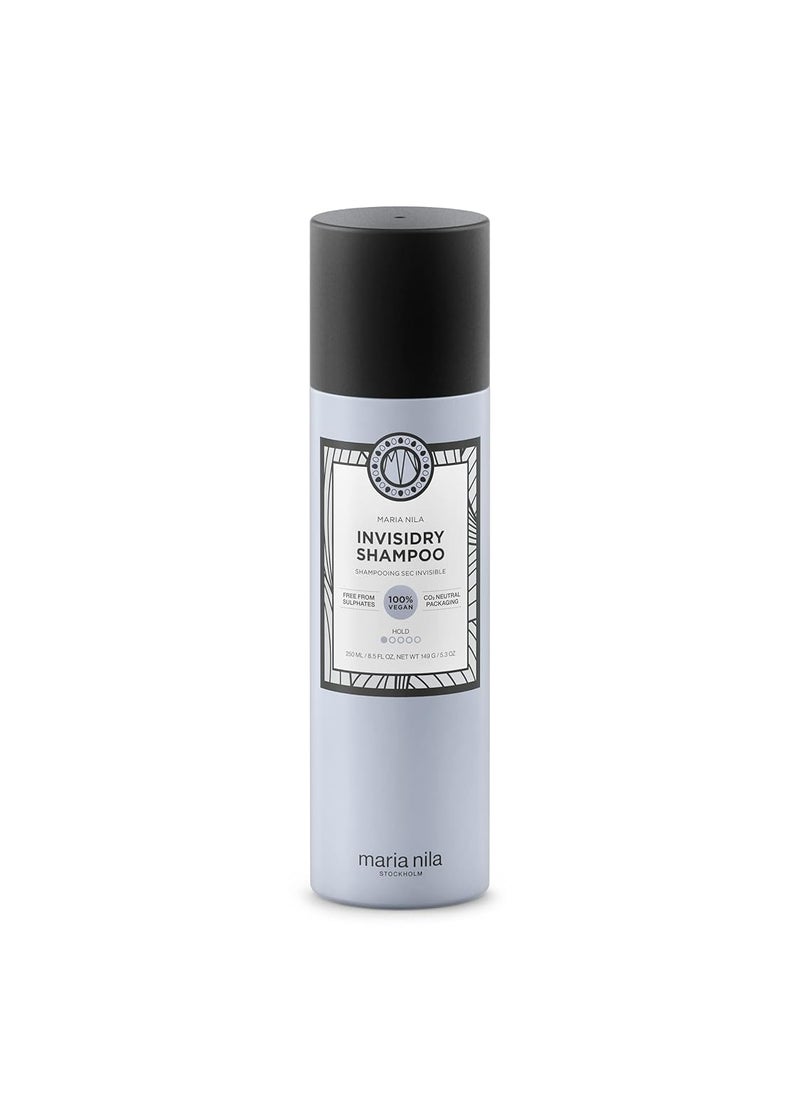 Maria Nila Invisidry Shampoo, Freshens up Hair & Scalp, Leaves no trace of product, 100% Vegan & Sulfate/Paraben free