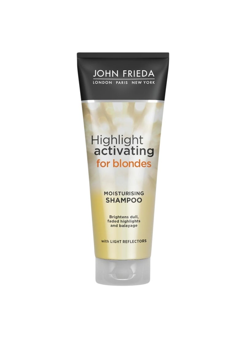 John Frieda Sheer Blonde Highlight Activating Moisturising Shampoo 250ml by John Frieda