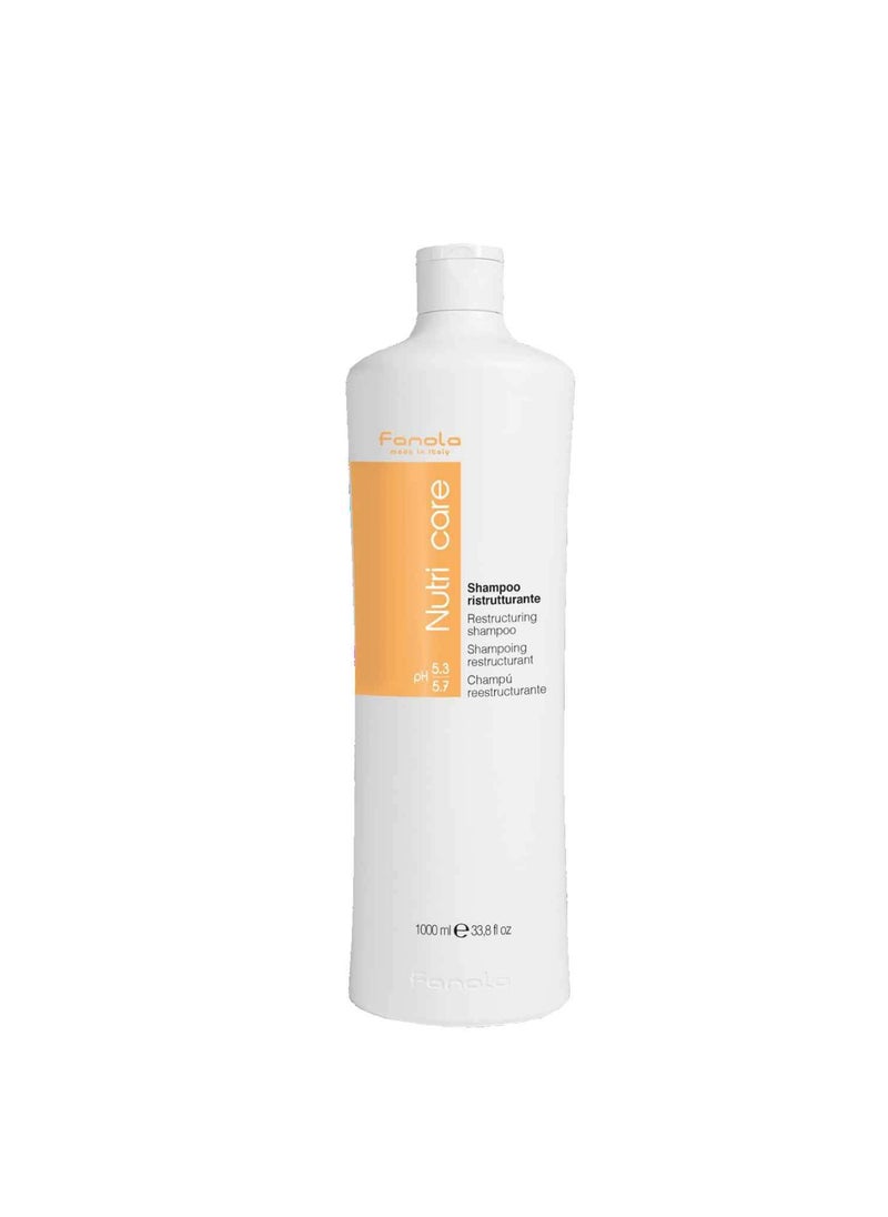 Fanola Nutri Care Restructuring Shampoo, Multicolor, 33.8 Fl Oz