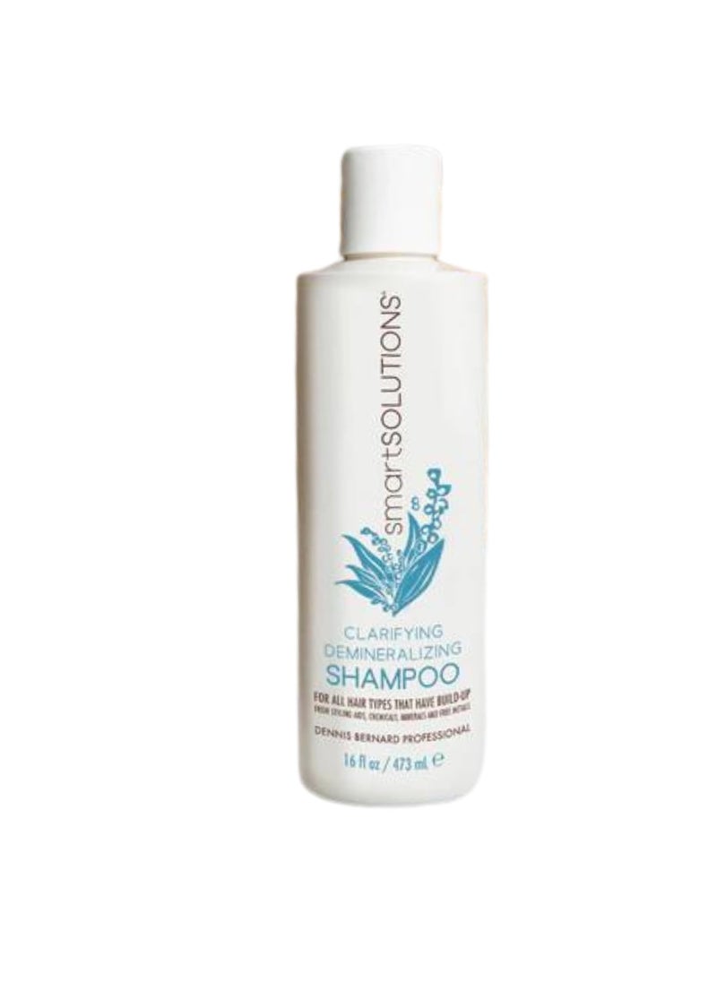 smartSOLUTIONS Clarifying Demineralizing Shampoo, 16 oz | Sulfate Free Formula | Restoration | Color Hold | Paraben-Free