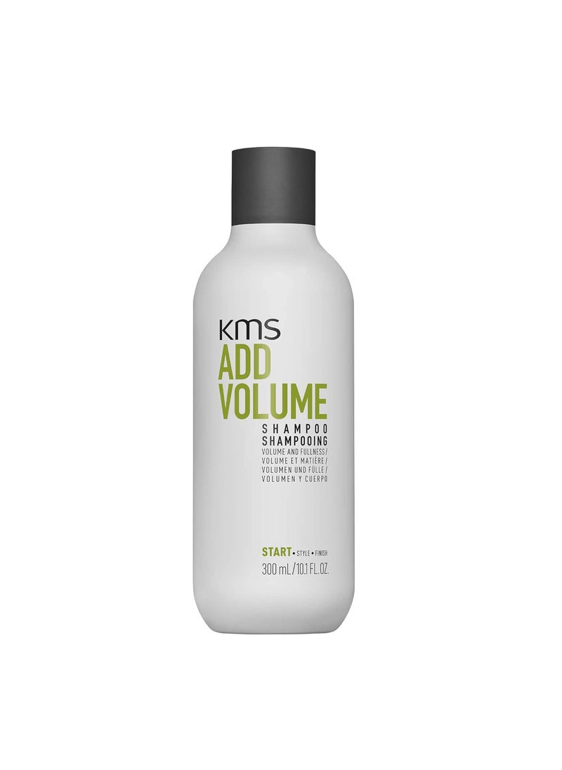 KMS ADDVOLUME Shampoo for fine weak hair, 10.1 oz