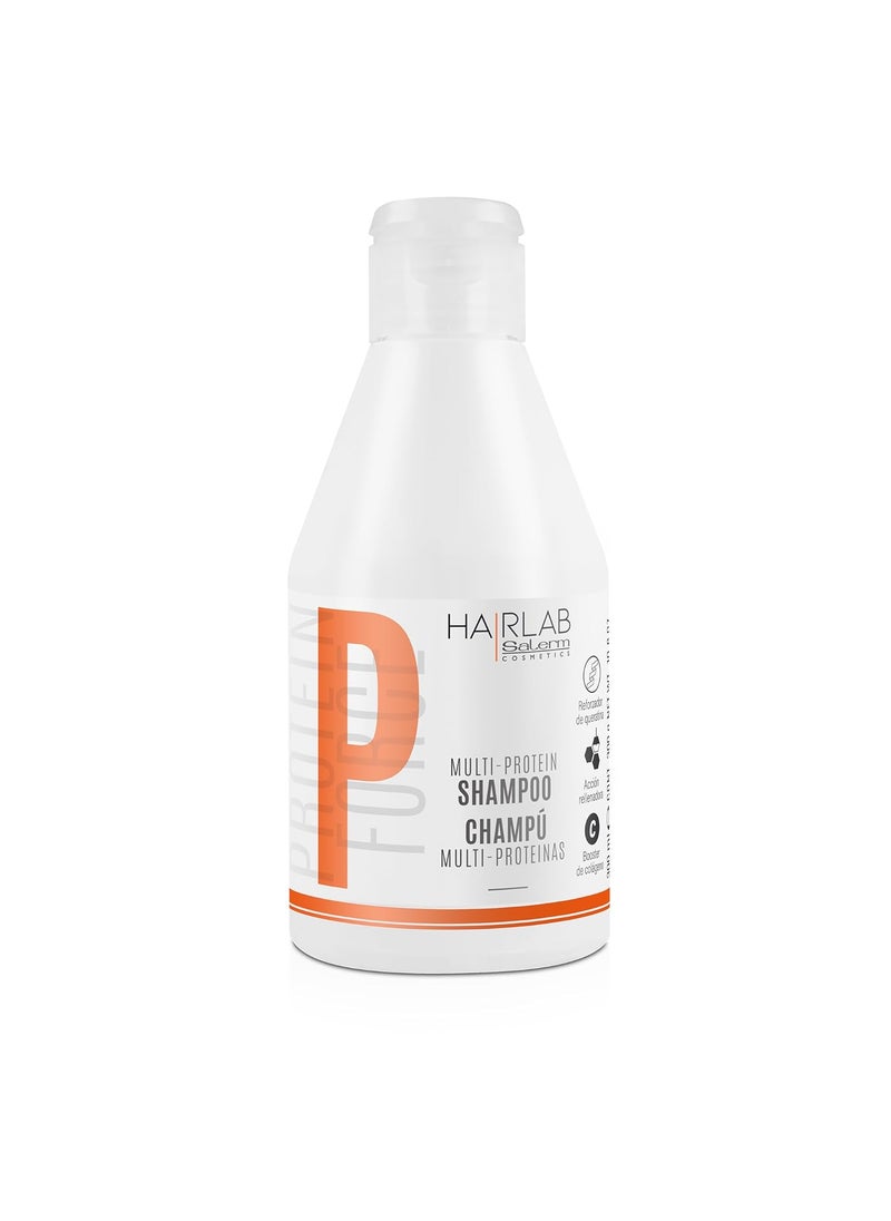 SALERM - Fortifying Shampoo - Multi-Protein Hair Lab Shampoo - 300 ml - Helps Nourish and Strengthen Hair - Adds Volume - Paraben-Free