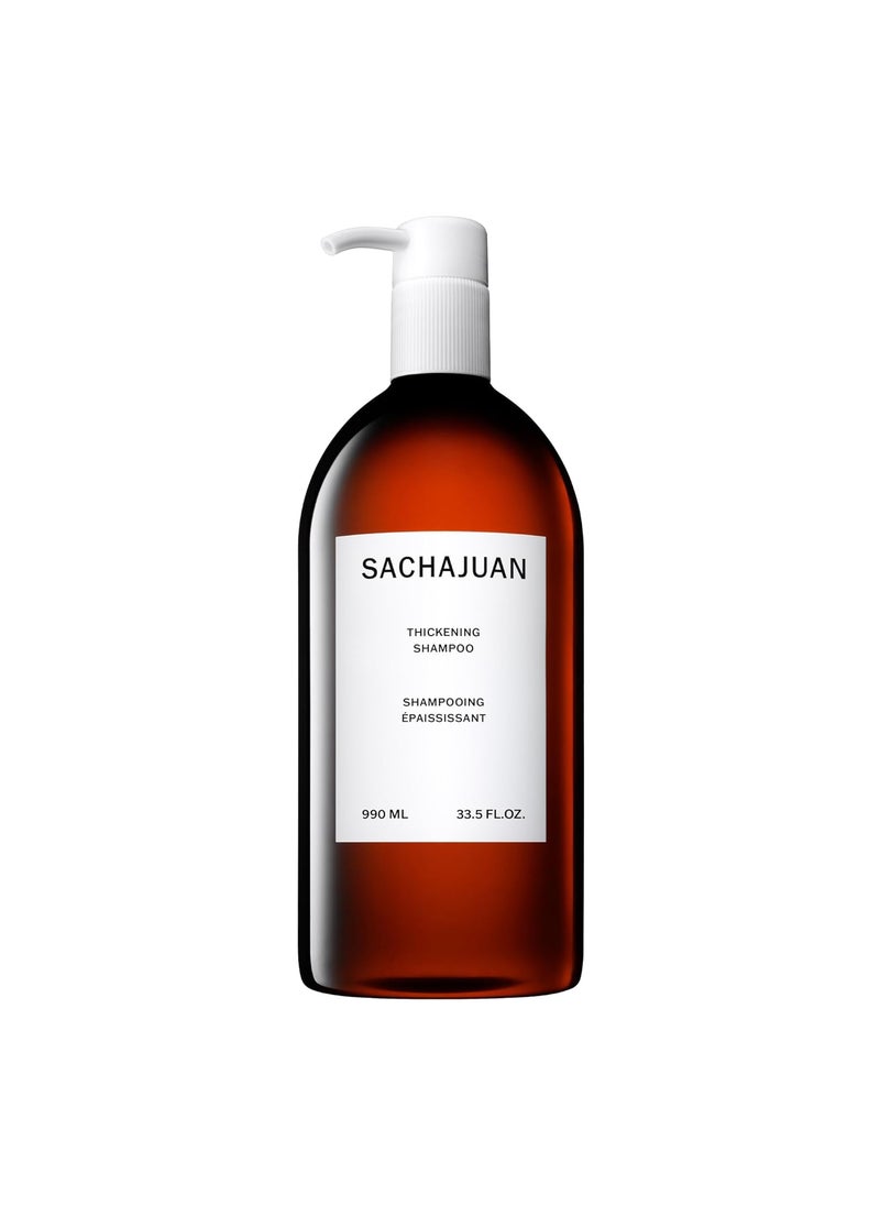 SACHAJUAN Thickening Hair Shampoo, Volumizing, Heat & UV Protectants, Shine & Smooth Volume, Paraben-Free