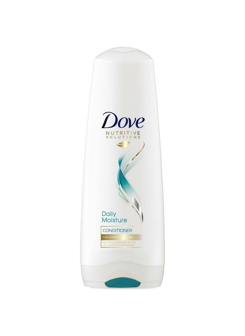 Dove Nutritive Solutions Moisturizing Conditioner for Normal to Dry Hair Daily Moisture Deep Conditioner Detangles and Nourishes Dry Hair 12 oz