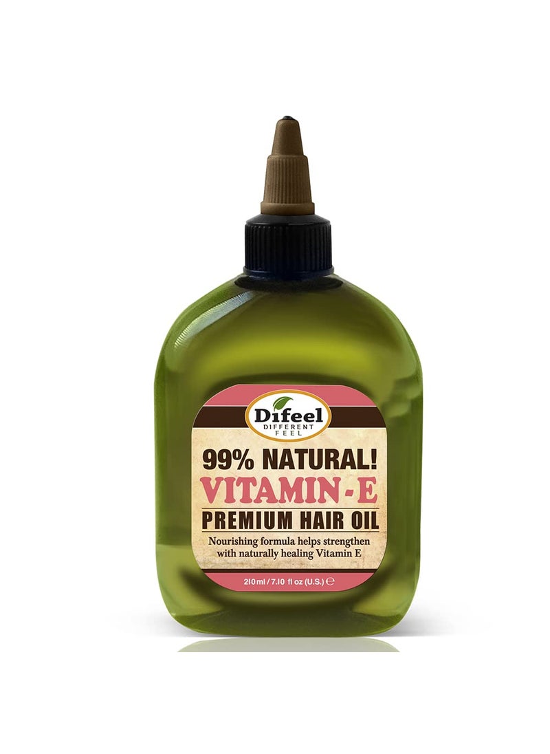 Difeel Premium Natural Hair Oil - Vitamin E Oil 7.1 ounce
