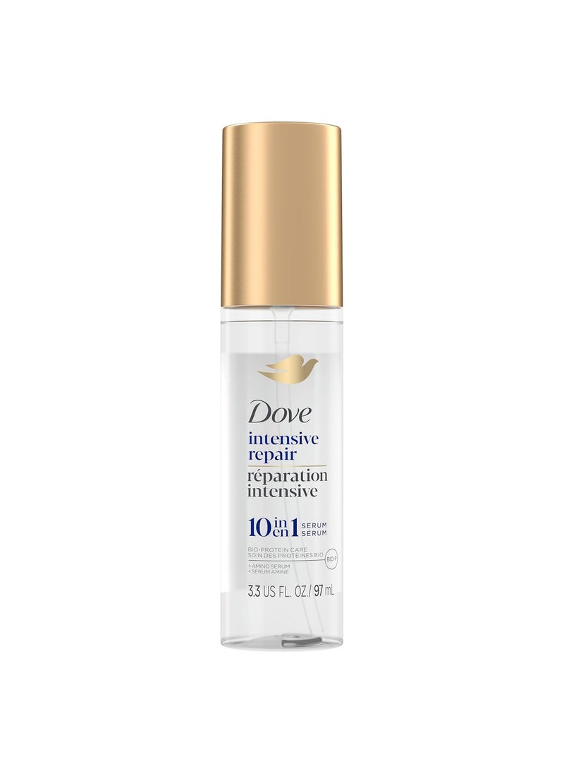Dove Intensive Repair Amino Serum for Damaged Hair with Bio-Protein Care Technology 3.3 oz