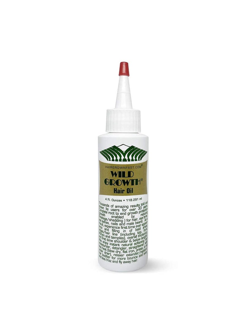 Wild Growth Hair Oil - 4oz/118.291ml by Wild Growth