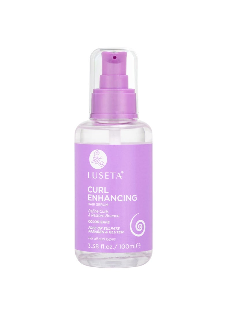 Luseta Curl Enhancing Hair Oil Define Curl & Restore Bounce Anti-frizzing and Smoothing for Curly Hair Type 3.38oz