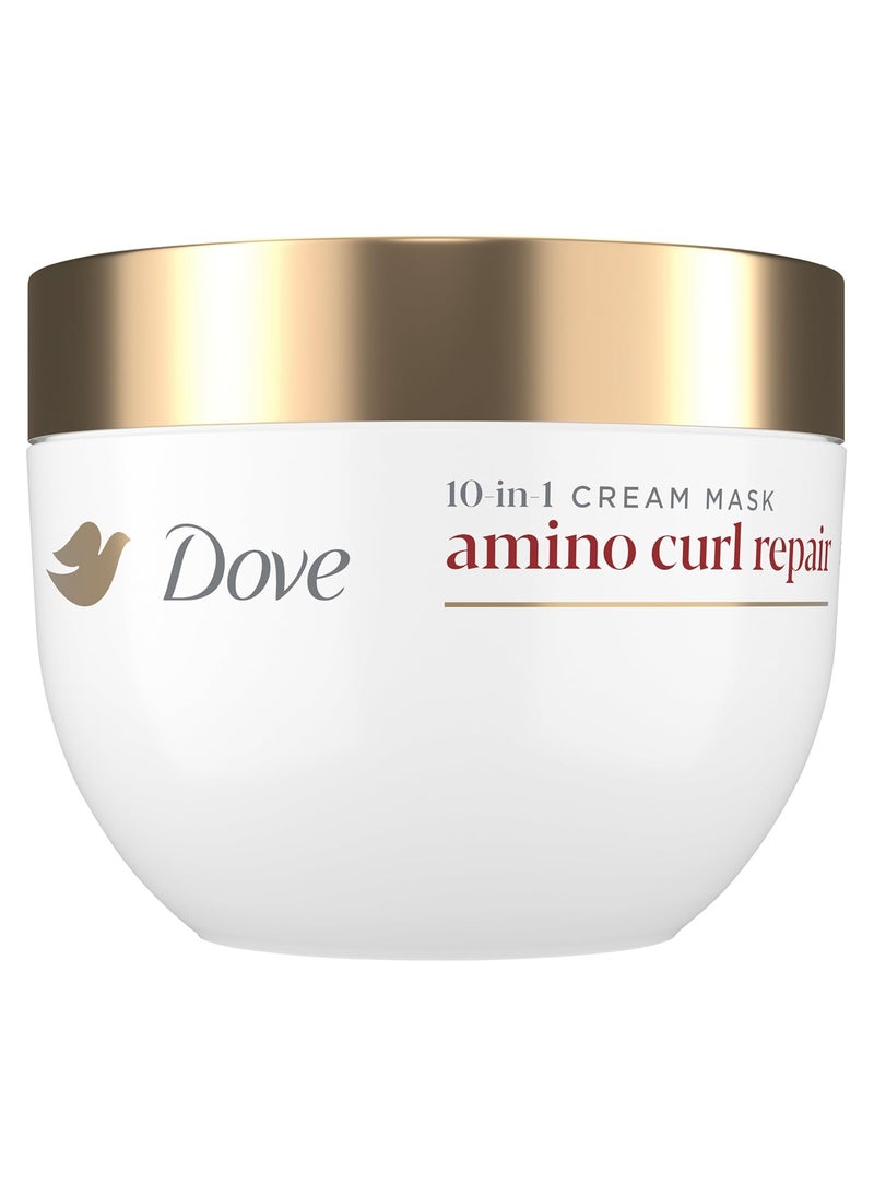 Dove Hair Mask for Curly, Coily Hair Amino Curl with Bio-Protein Care Technology + Amino & Jojoba Oil 9.2 Fl Oz