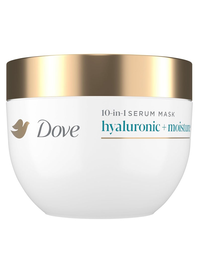 Dove 10-in-1 Hydrating Hair Mask Hyaluronic Moisture 9.2Fl Oz