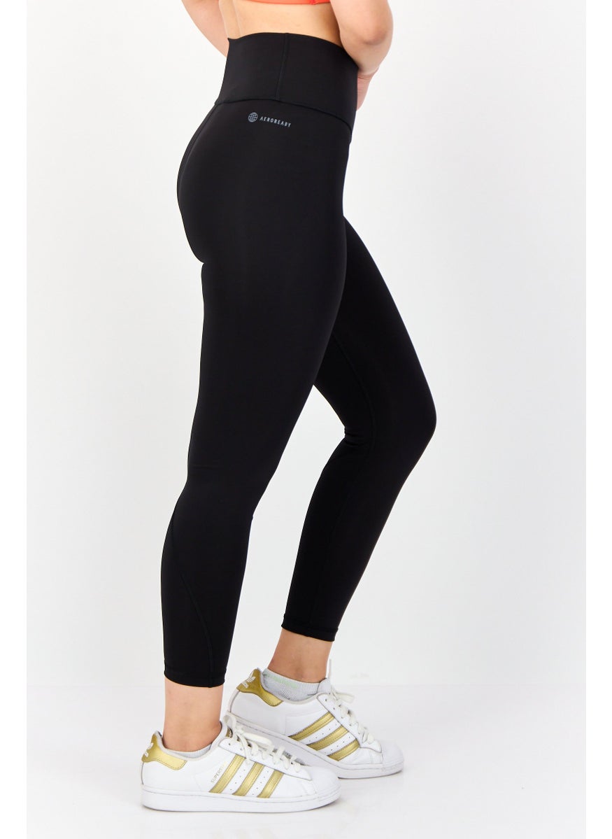 Women Sportswear Fit Training Leggings, Black