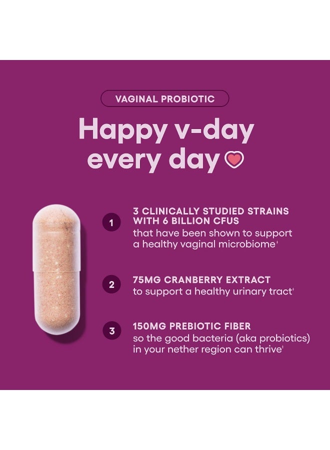 Women's Probiotic, 50 Billion CFUs, 30 Veggie Capsules Packaging May Vary