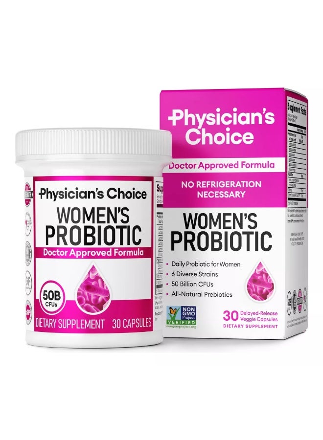 Women's Probiotic 30 Veggie Capsules