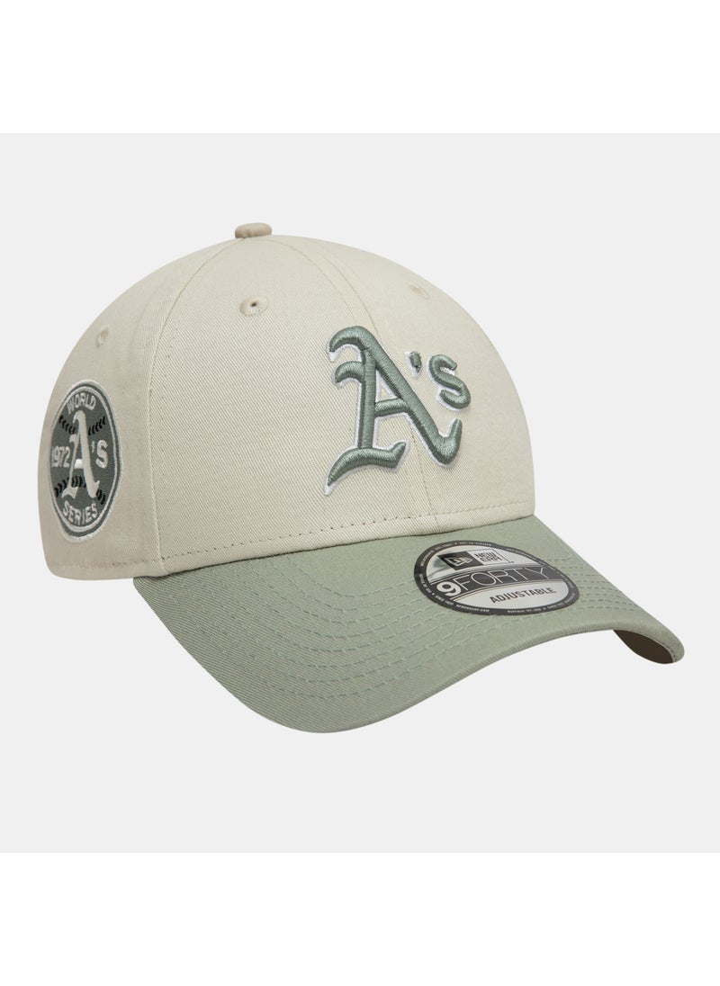Men's MLB Oakland Athletics World Series Patch 9FORTY Cap