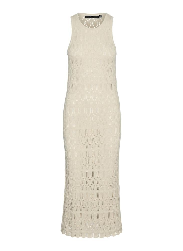Crochet Sleeveless Midi Dress