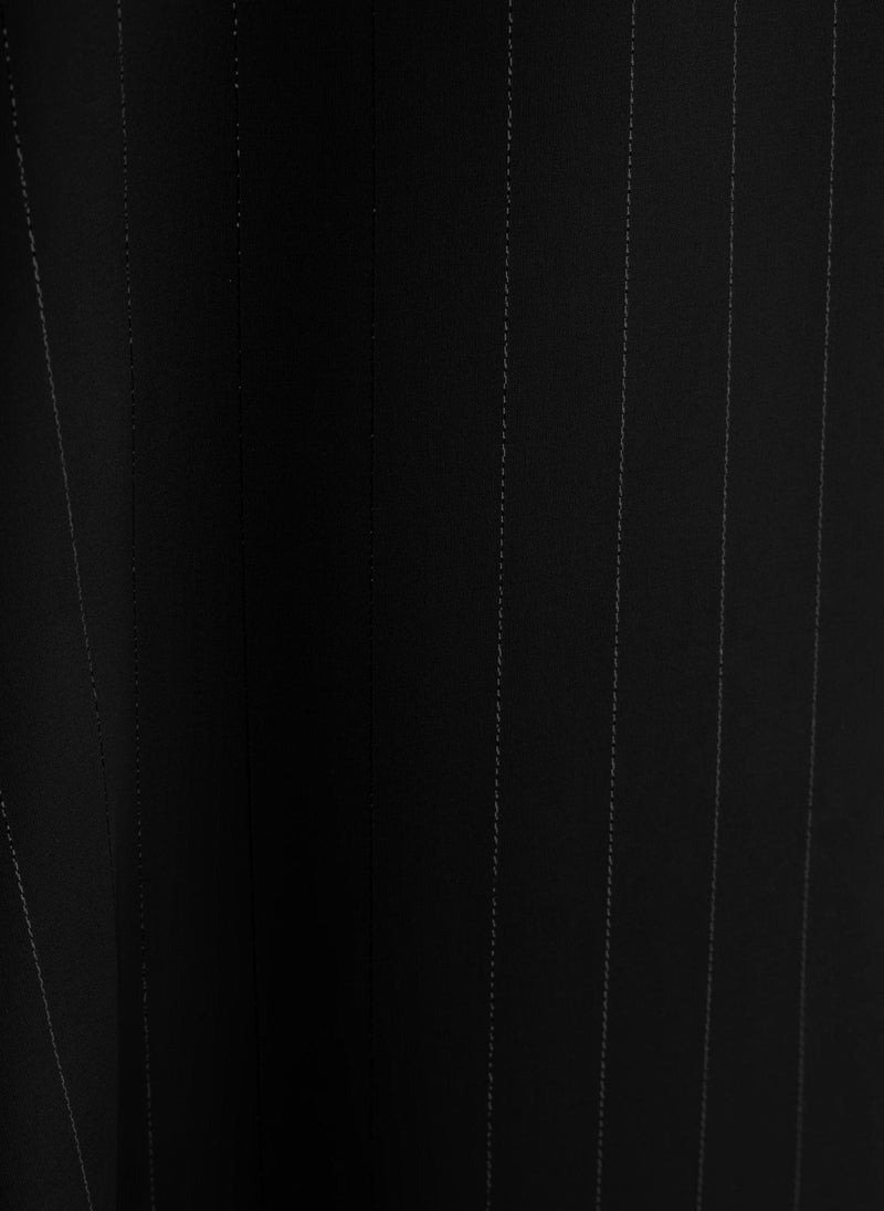Small striped maxi dress