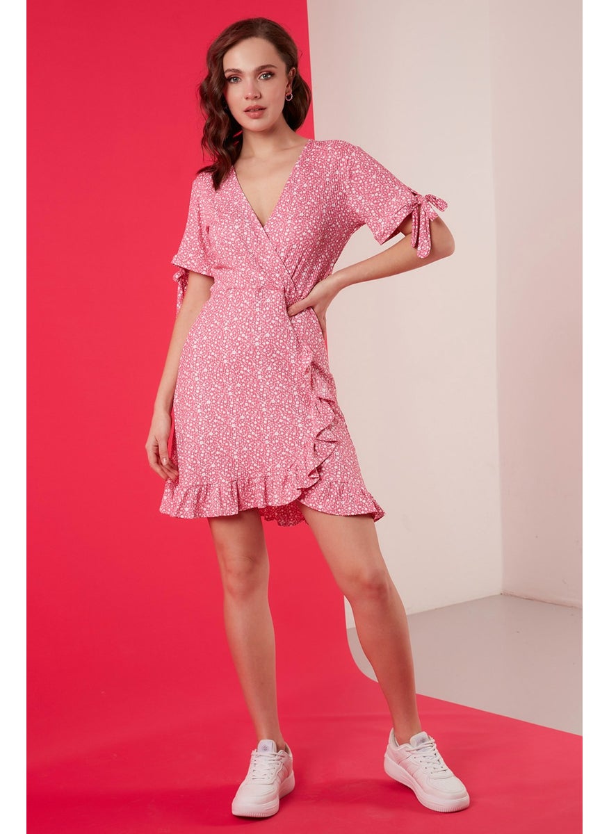Floral Ruffle Dress